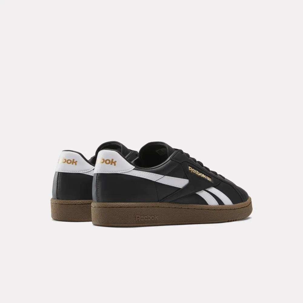 Reebok Footwear Men Club C Grounds UK Shoes BLACK/WHITE/GUM sold by Reebok product image thumbnail 3