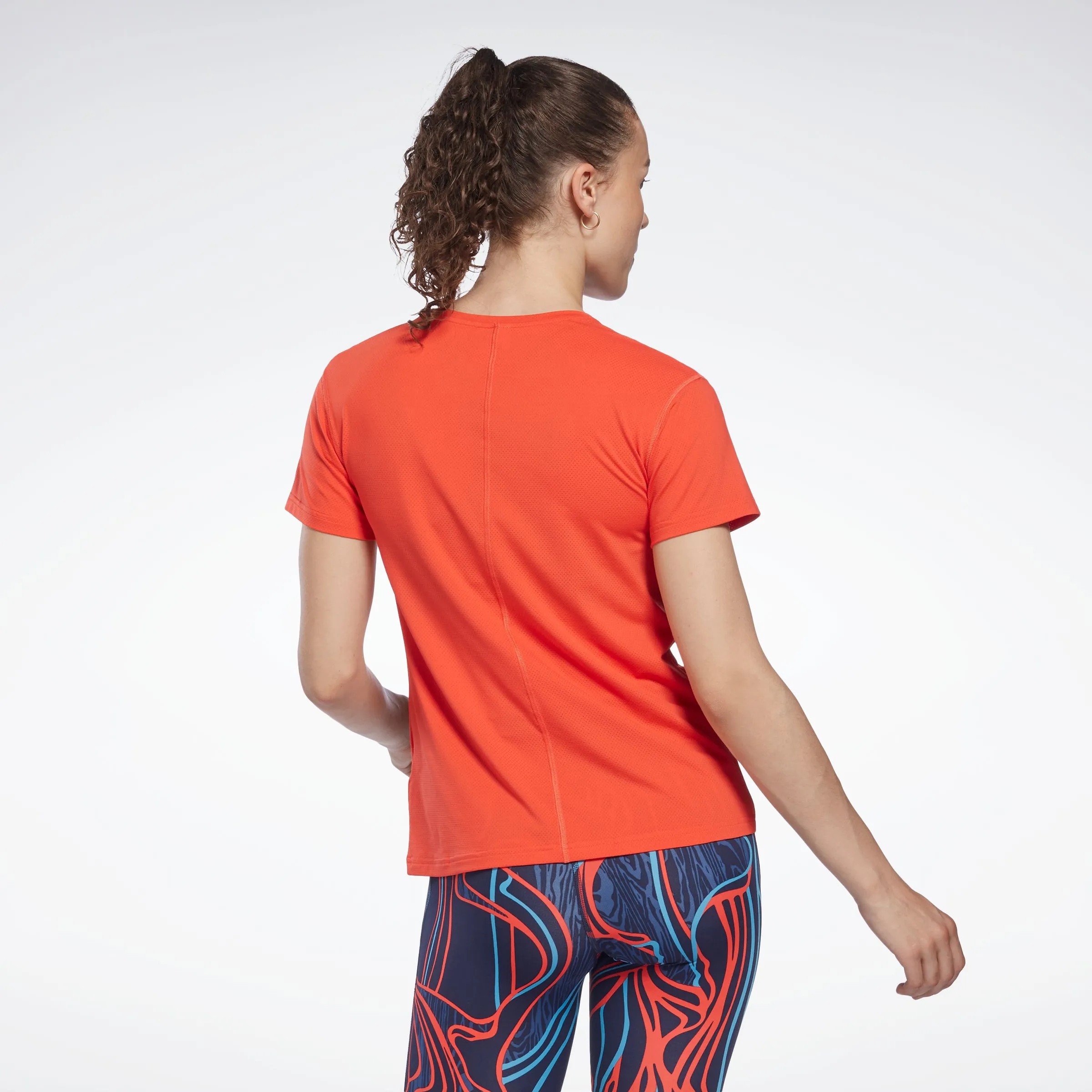 Reebok Apparel Women Activchill Athletics T-Shirt Dynred sold by Reebok product image thumbnail 3