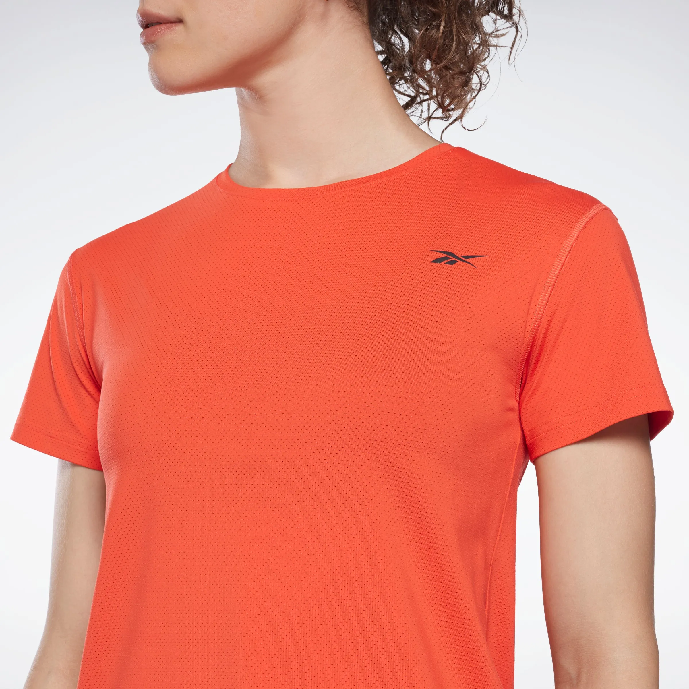 Reebok Apparel Women Activchill Athletics T-Shirt Dynred sold by Reebok product image thumbnail 4
