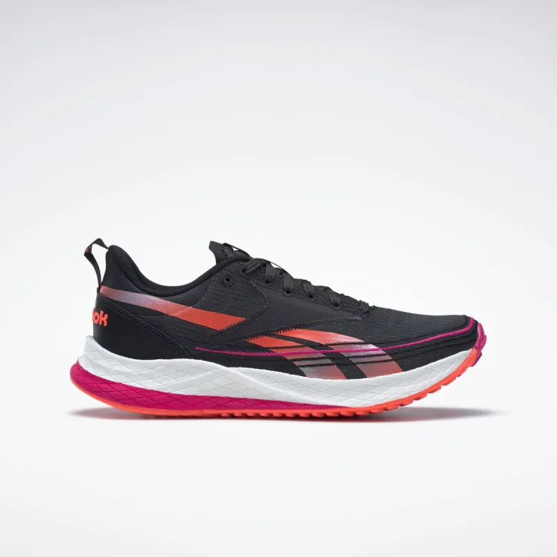 Reebok Footwear Women Floatride Energy 4 Shoes Cblack/Propnk/Orgfla sold by Reebok