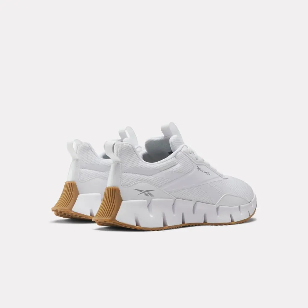 Reebok Footwear Women Zig Dynamica STR Shoes FTWWHT/SILVMT/RBKLE3 sold by Reebok product image thumbnail 3