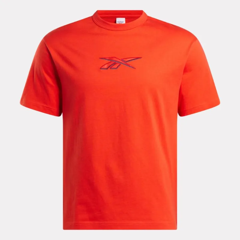 Reebok Apparel Men Classics Uniform Back Label T-Shirt DYNRED sold by Reebok