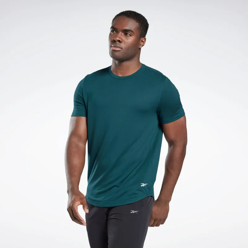 Reebok Apparel Men Activchill+Dreamblend T-Shirt Forest Green sold by Reebok