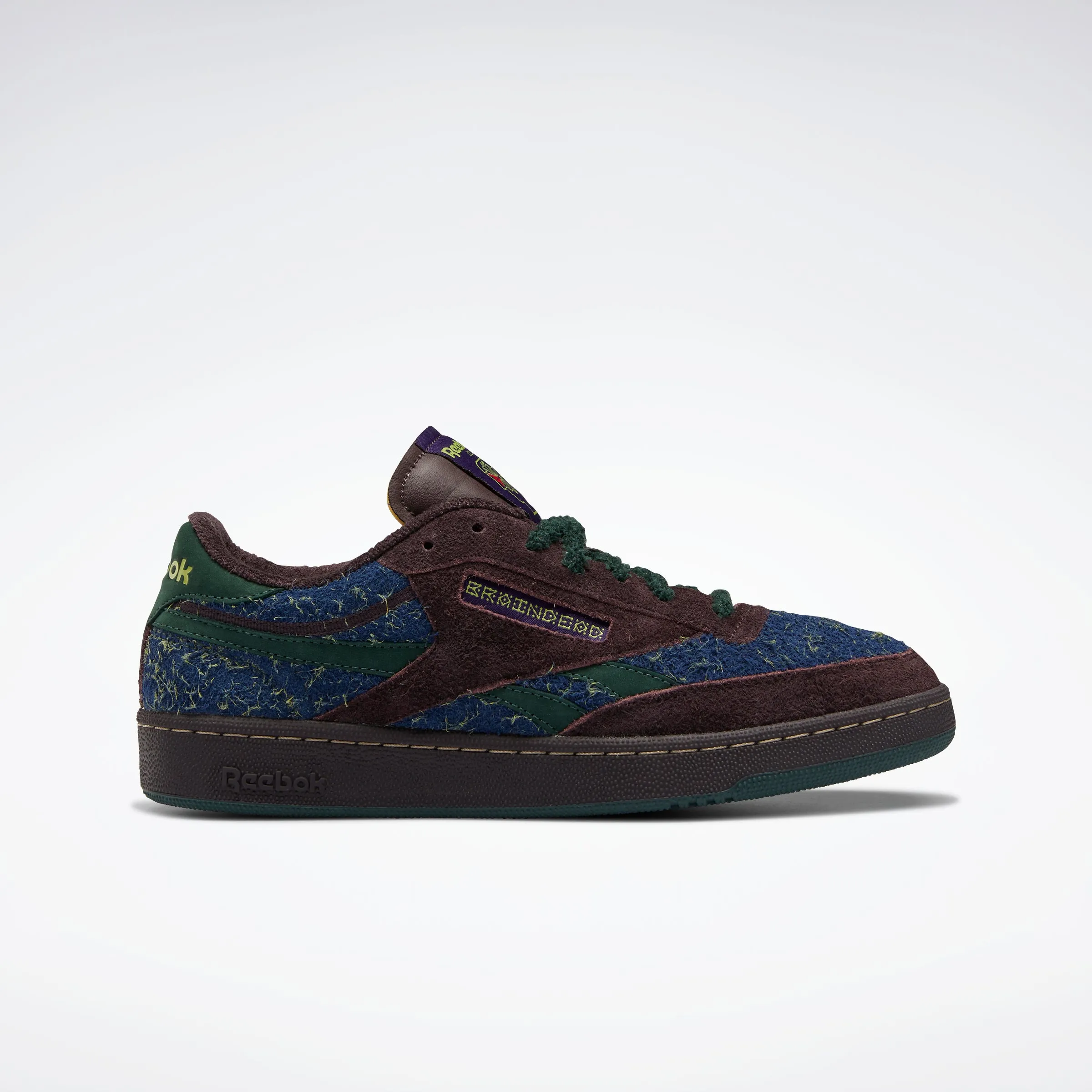 Reebok Footwear Men Braindead Club C Revenge Shoes Prpaby/Drkfor/Batblu sold by Reebok