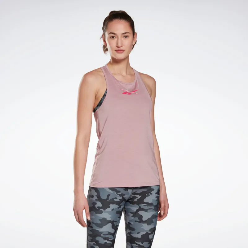 Reebok Apparel Women Activchill Graphic Tank Top Inflil sold by Reebok