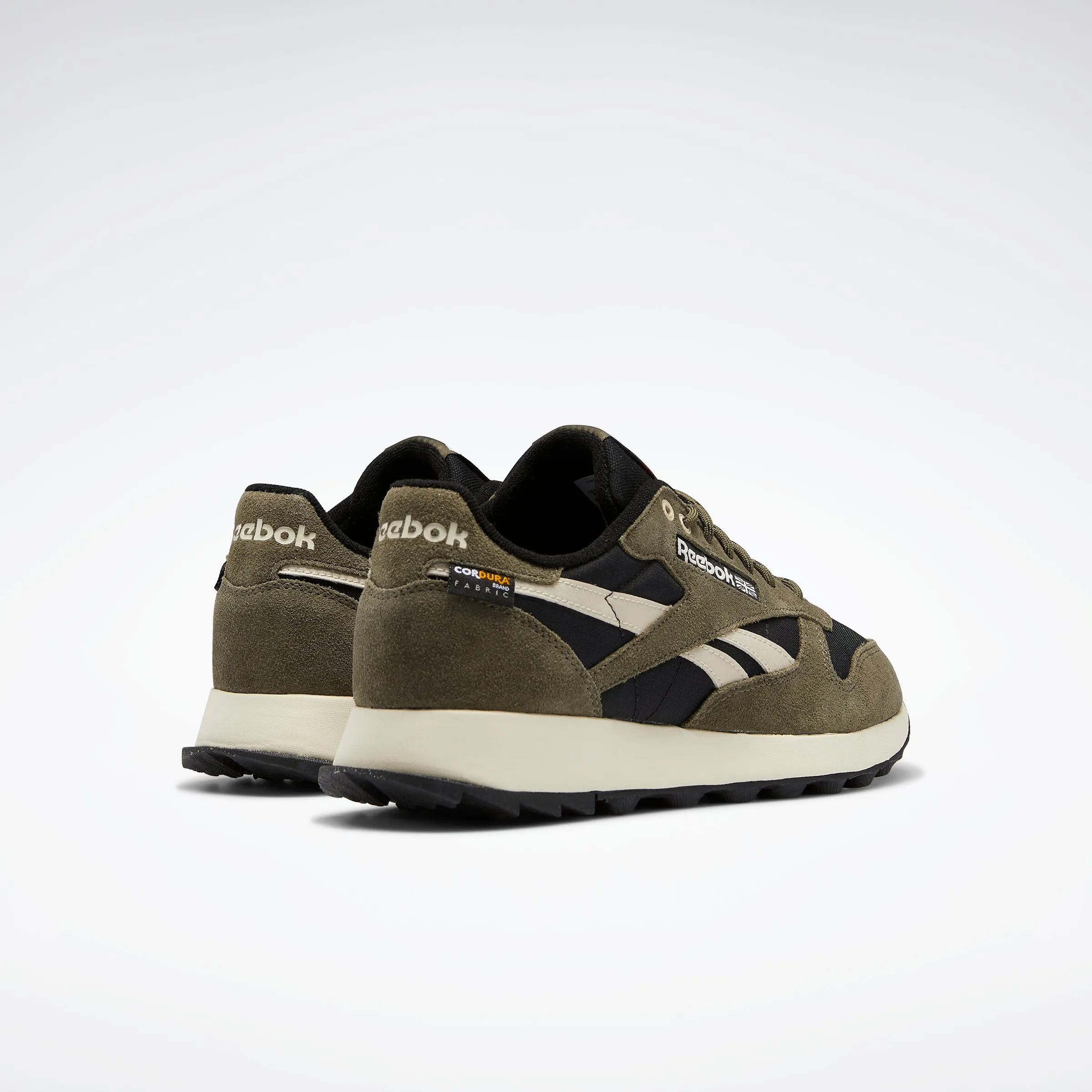 Reebok Footwear Men Classic Leather Shoes Cblack/Armgrn/Stucco sold by Reebok product image thumbnail 4