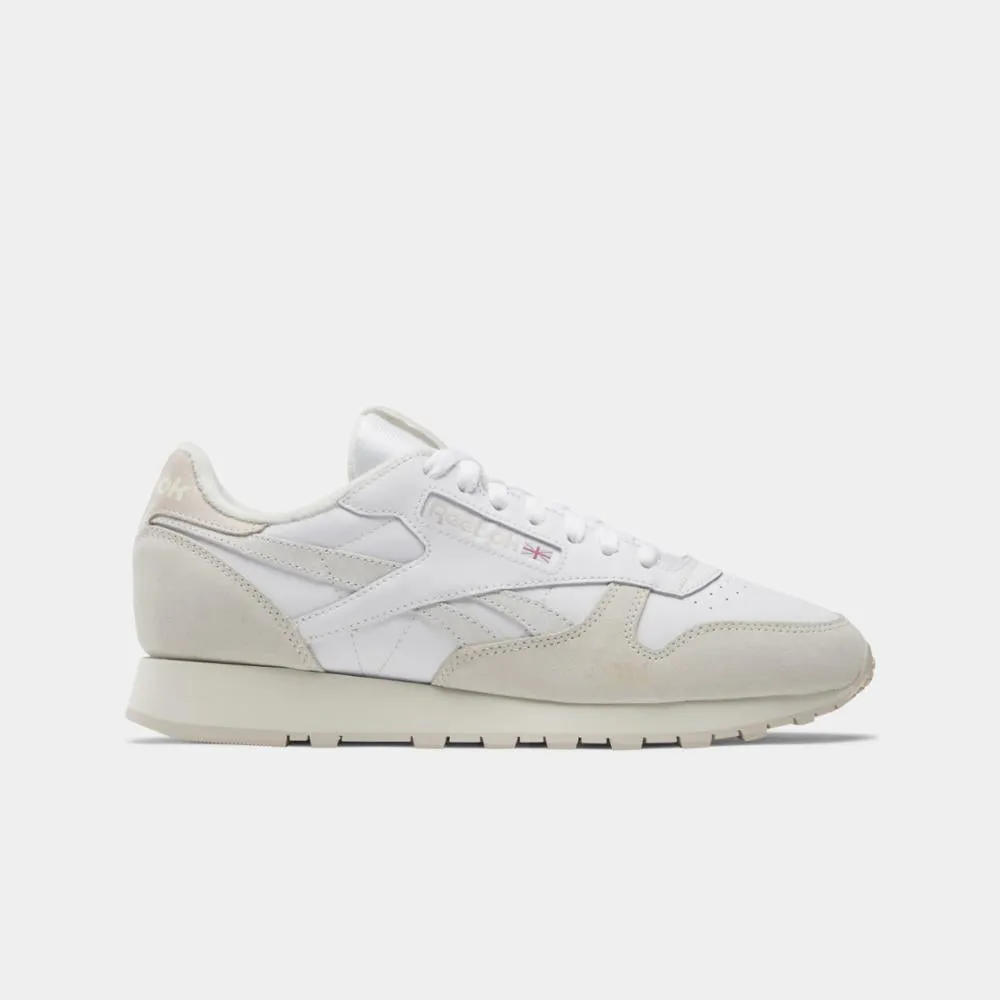 Reebok Footwear Men Classic Leather Shoes WHT/CHALK/STUCCO sold by Reebok