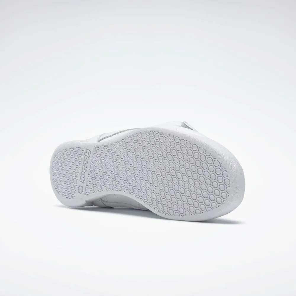 Reebok Footwear Women Freestyle Hi Women's Shoes INT-WHT/SILVER sold by Reebok product image thumbnail 4