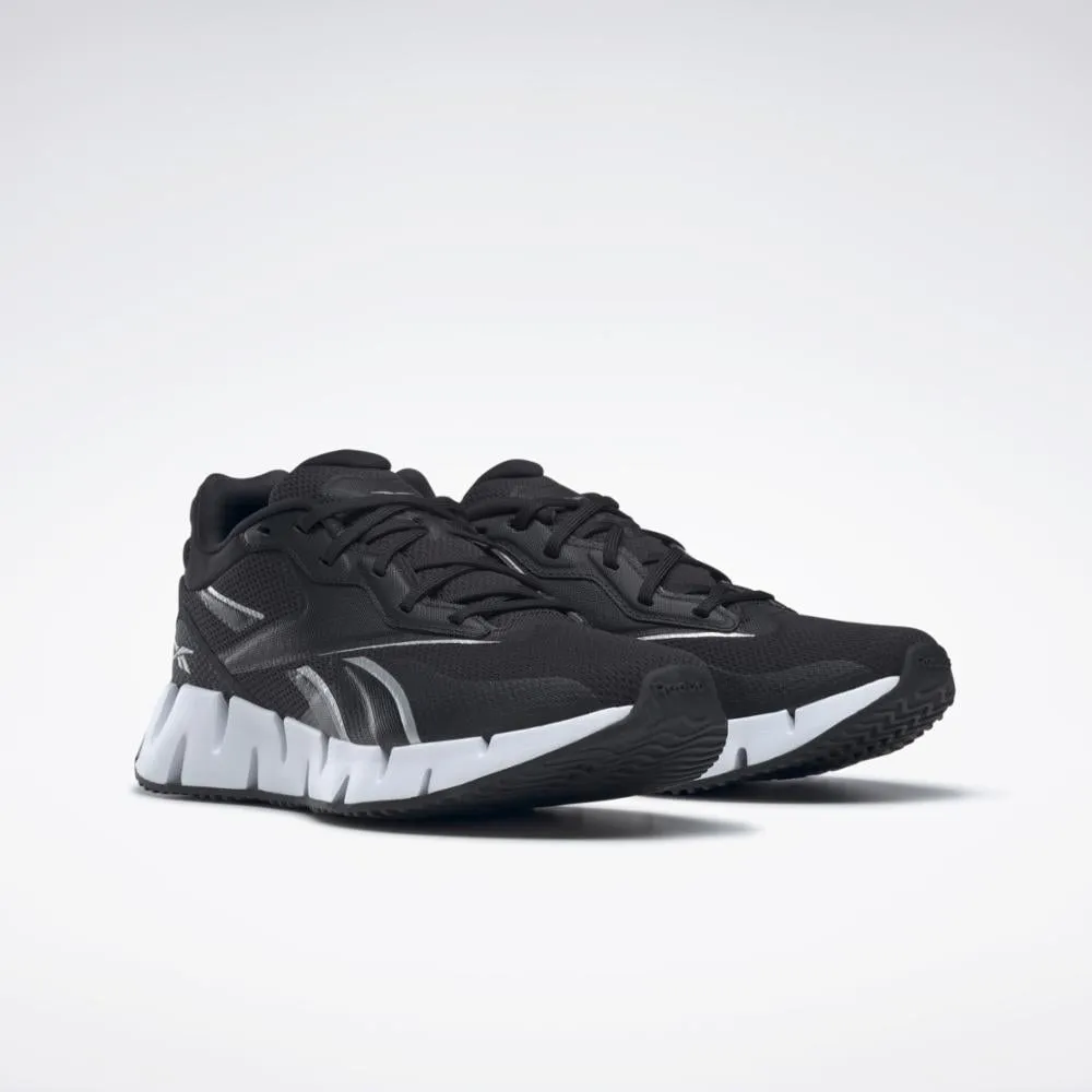 Reebok Footwear Women Zig Dynamica 4 Women's Shoes CORE BLK/FTWR WHT/SILVER MET. sold by Reebok product image thumbnail 3