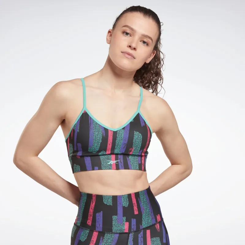 Reebok Apparel Women Myt Printed Bra Seprpi sold by Reebok