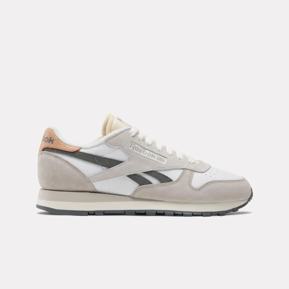 Reebok Footwear Men Classic Leather Shoes WHITE/MOONSTONE/GREY 5 sold by Reebok