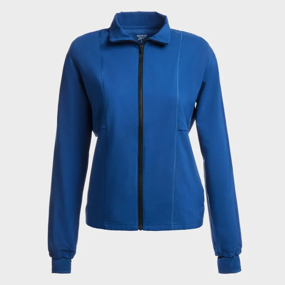 Reebok Apparel Women Running Windbreaker Jacket BATBLU sold by Reebok