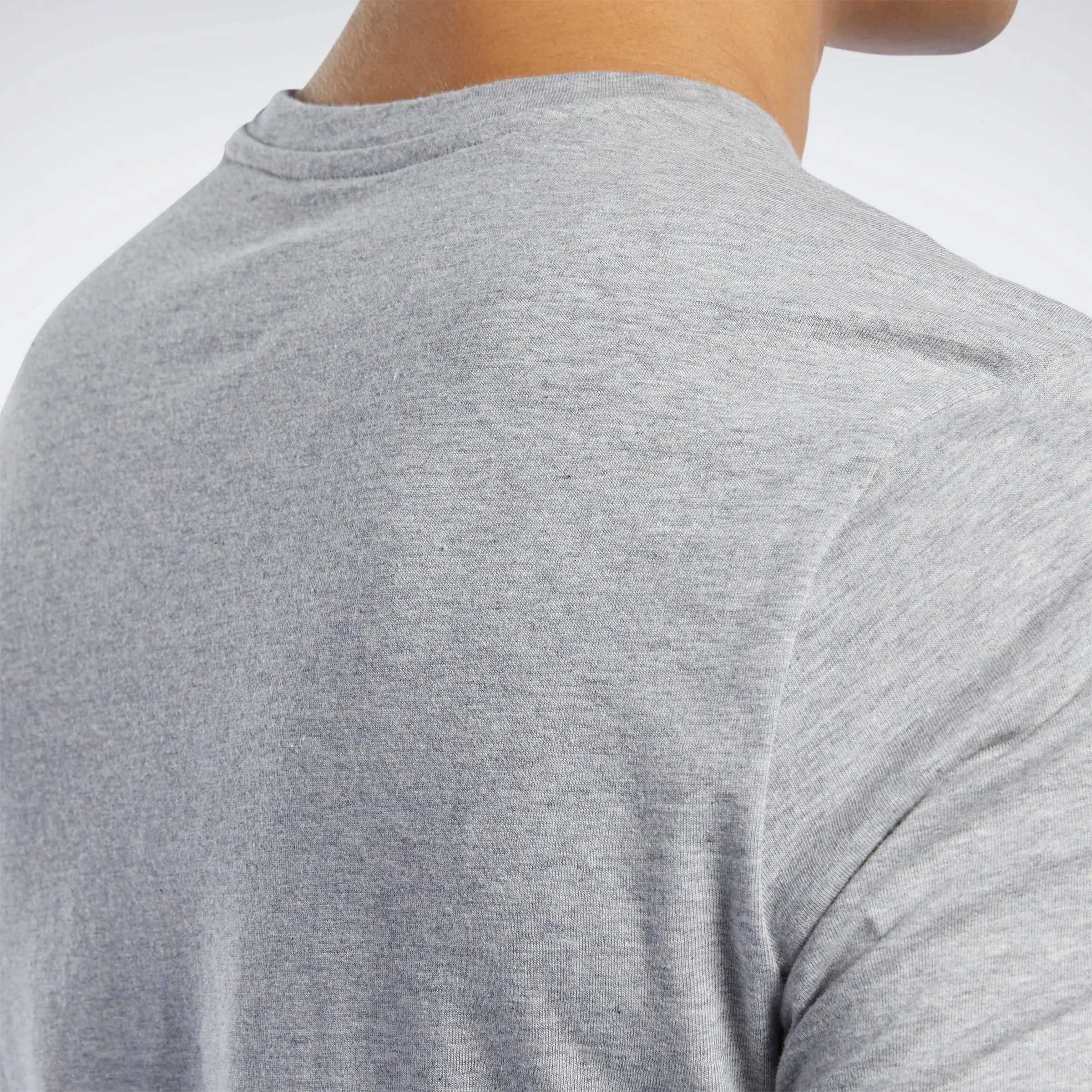 Reebok Apparel Men Graphic Series Linear Logo Tee Mgreyh sold by Reebok product image thumbnail 4