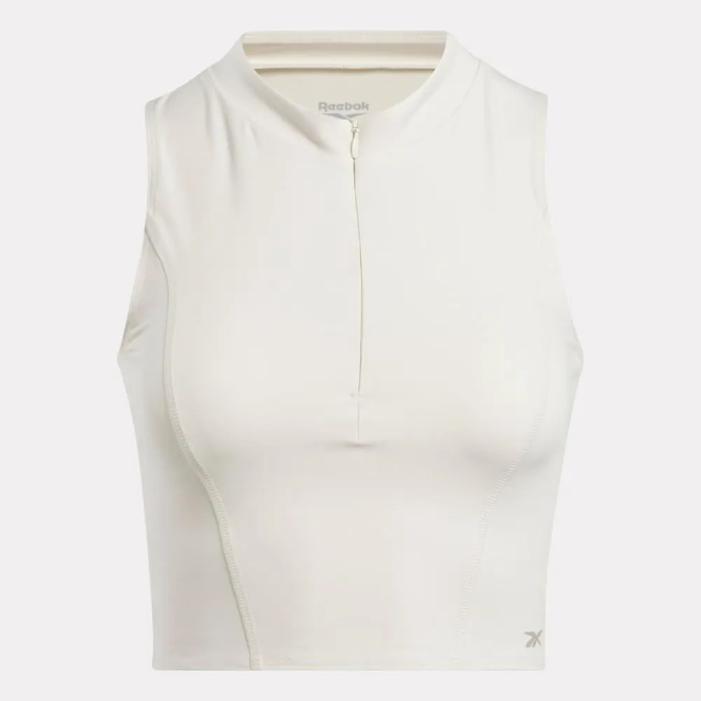 Reebok Apparel Women Active Collective DREAMBLEND Crop Tank Top BON sold by Reebok product image thumbnail 5