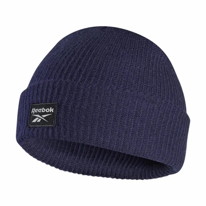 Reebok Apparel Men Knit Thick Cuffed Beanie NAVY sold by Reebok