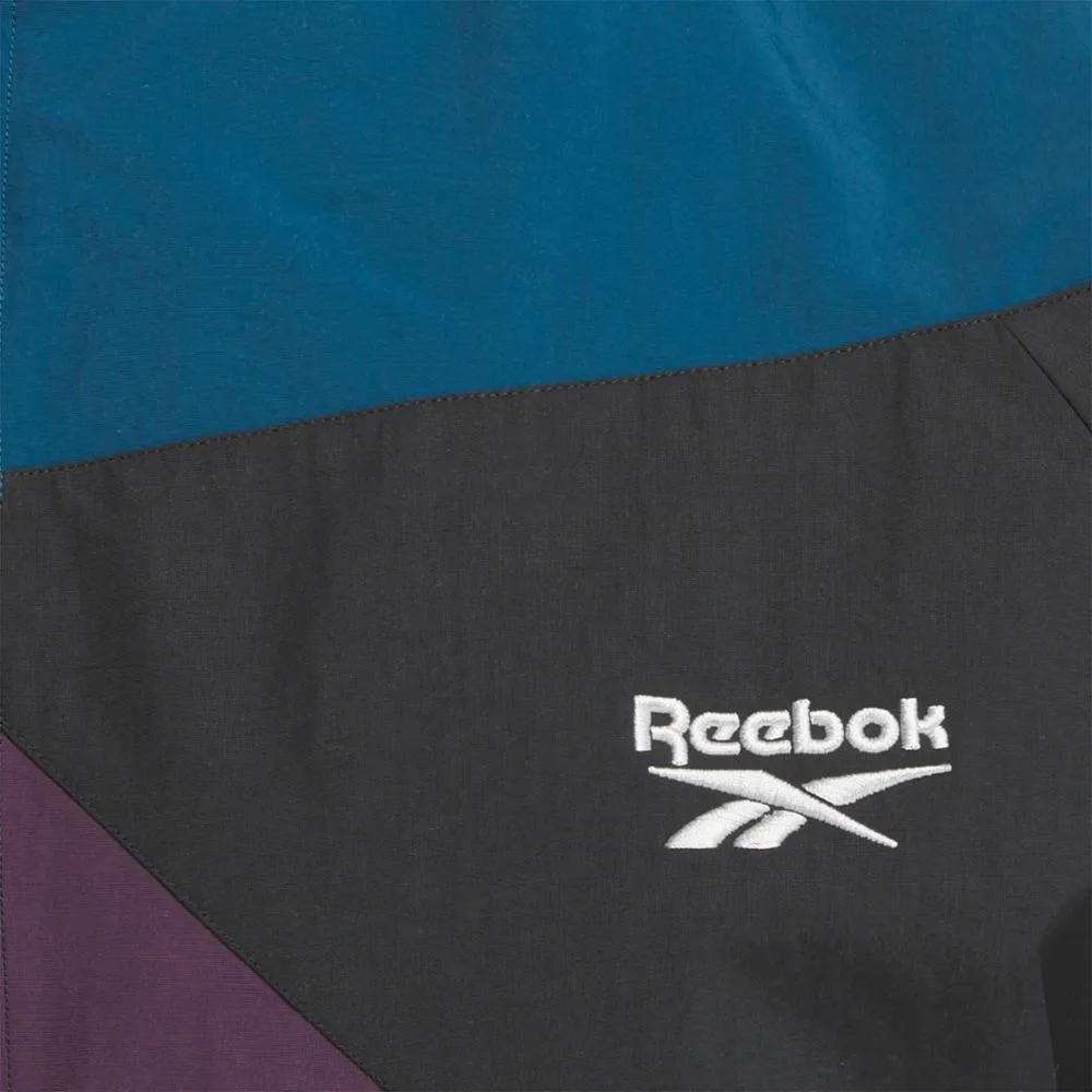 Reebok Apparel Men Classics Vector Track Jacket BLACK/MIDNIGHT PLUM sold by Reebok product image thumbnail 4