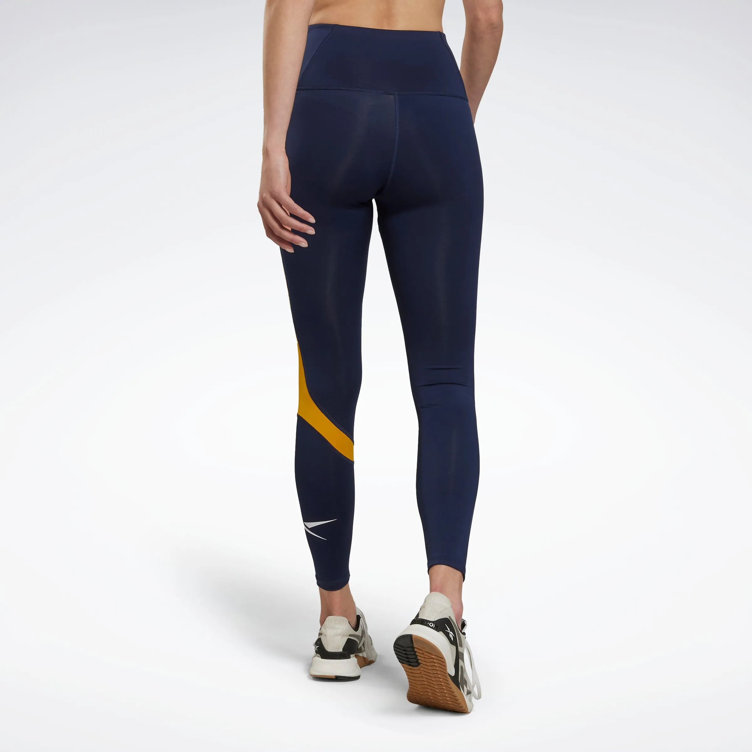 Reebok Apparel Women Workout Ready Vector Leggings Vecnav sold by Reebok product image thumbnail 3