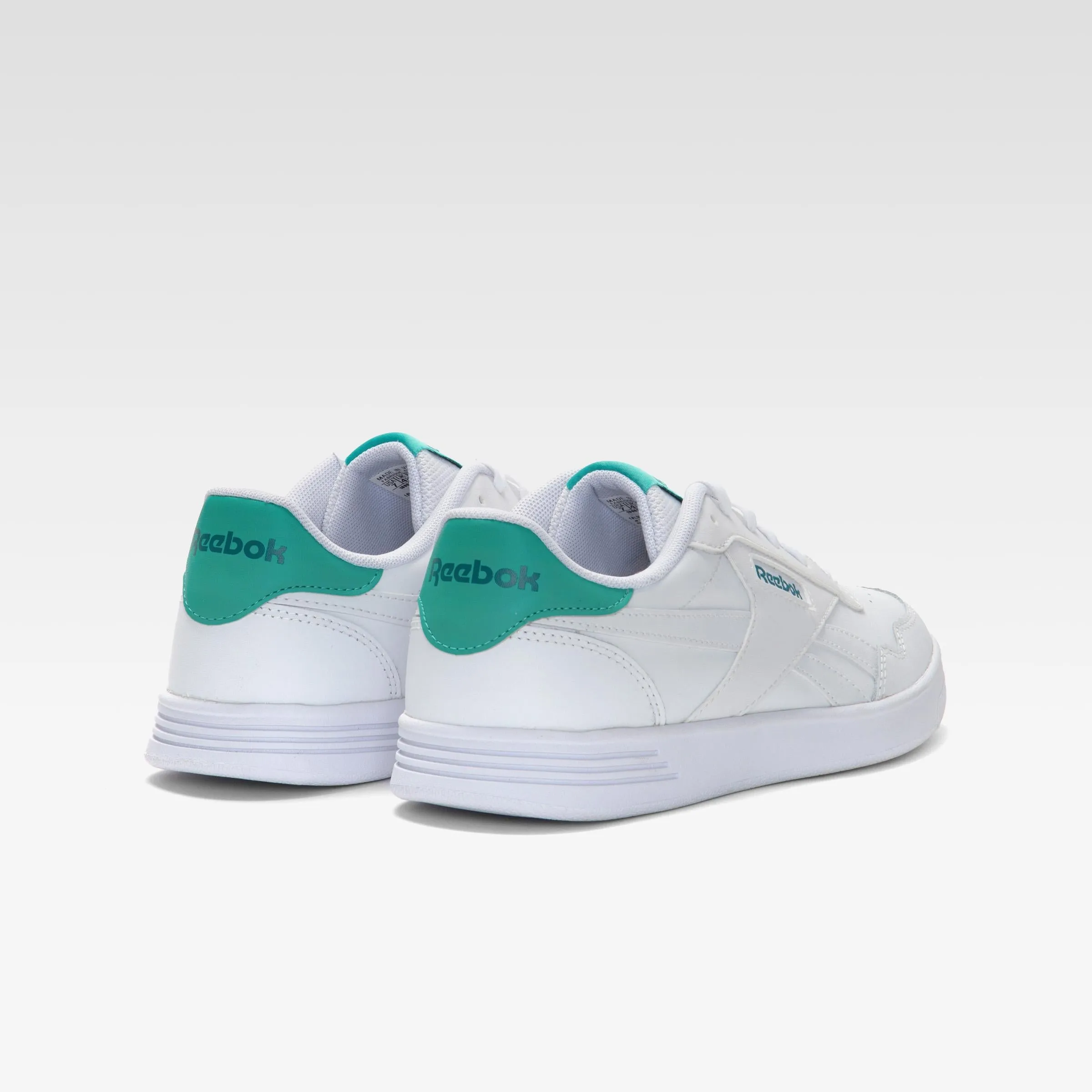Reebok Footwear Women Reebok Court Advance Women's Shoes WHITE/WHITE/UNLEASHEDGREEN sold by Reebok product image thumbnail 4