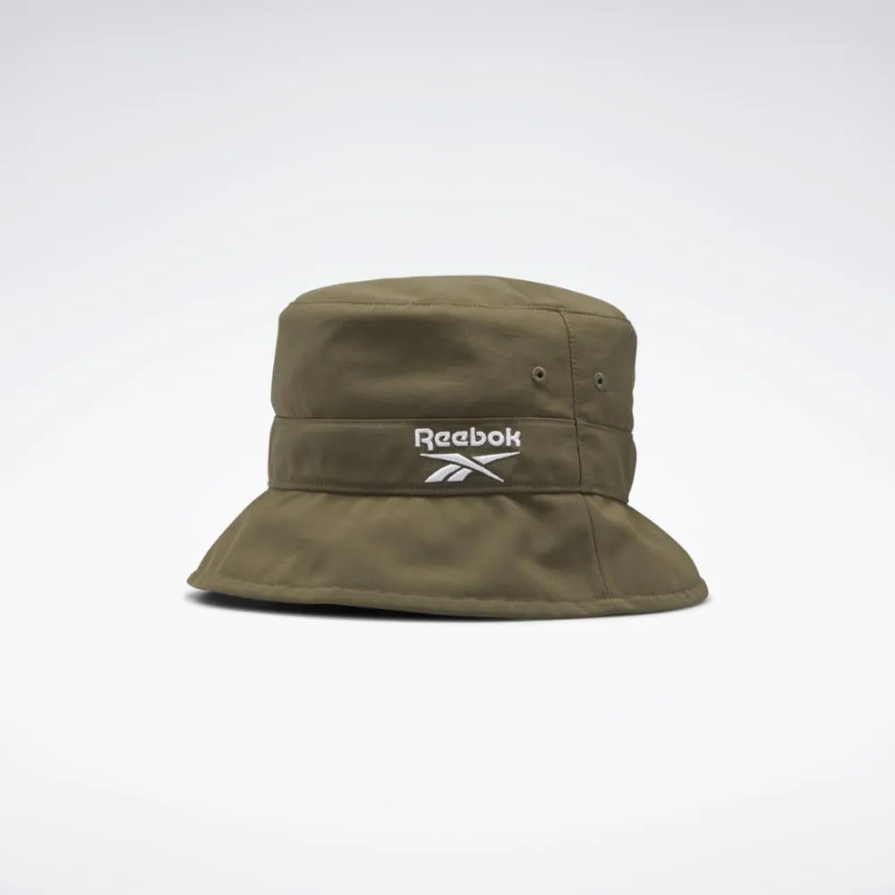 Reebok Apparel Men Classics Foundation Bucket Hat ARMYGR sold by Reebok