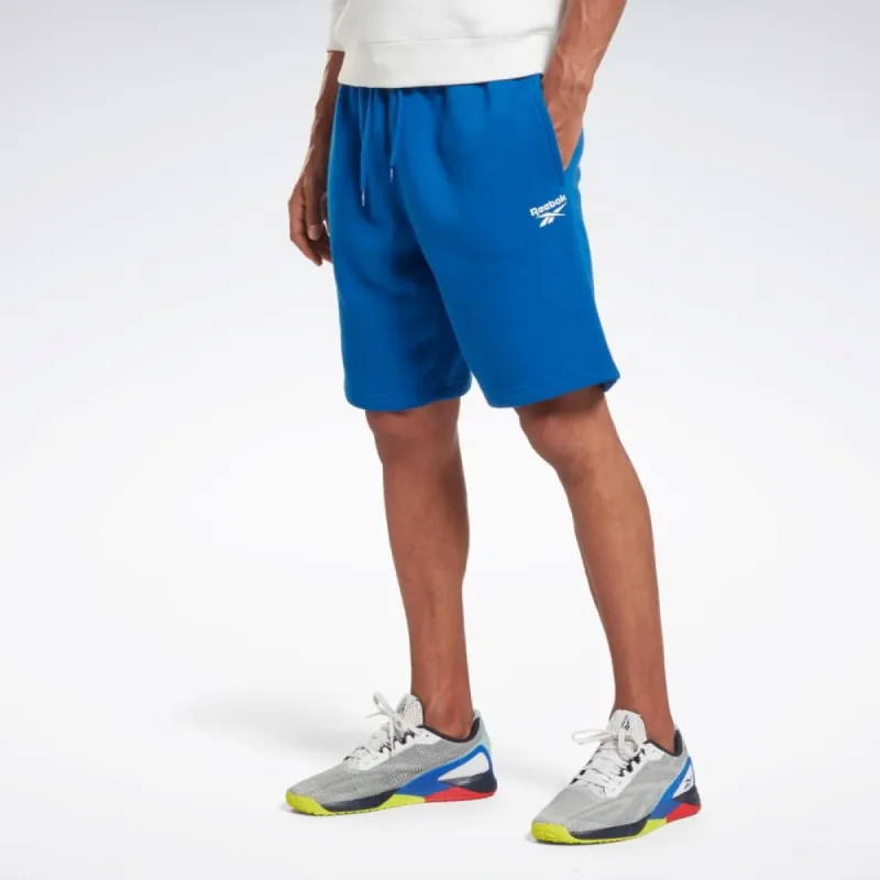 Reebok Apparel Men Reebok Identity Fleece Shorts VECBLU/WHITE sold by Reebok