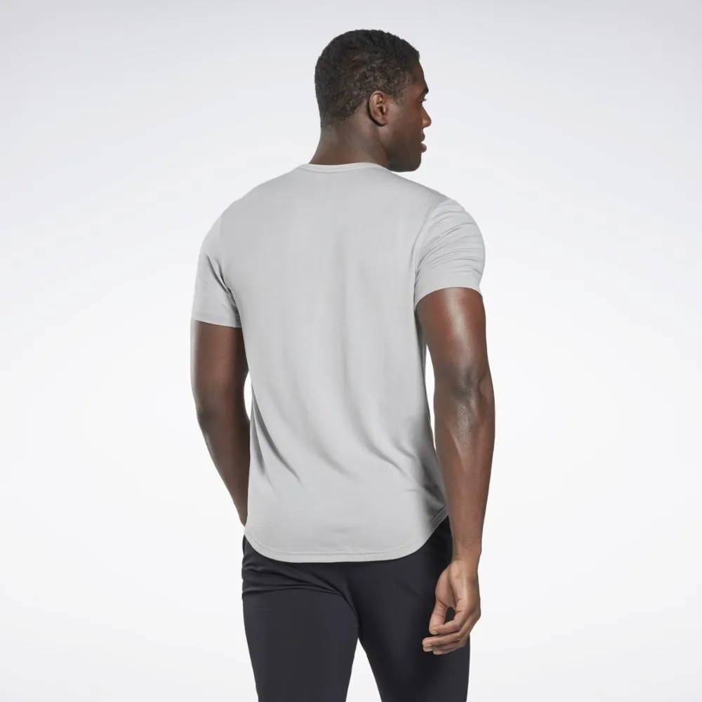 Reebok Apparel Men ACTIVCHILL+DREAMBLEND T-Shirt PURE GREY 3 sold by Reebok product image thumbnail 3