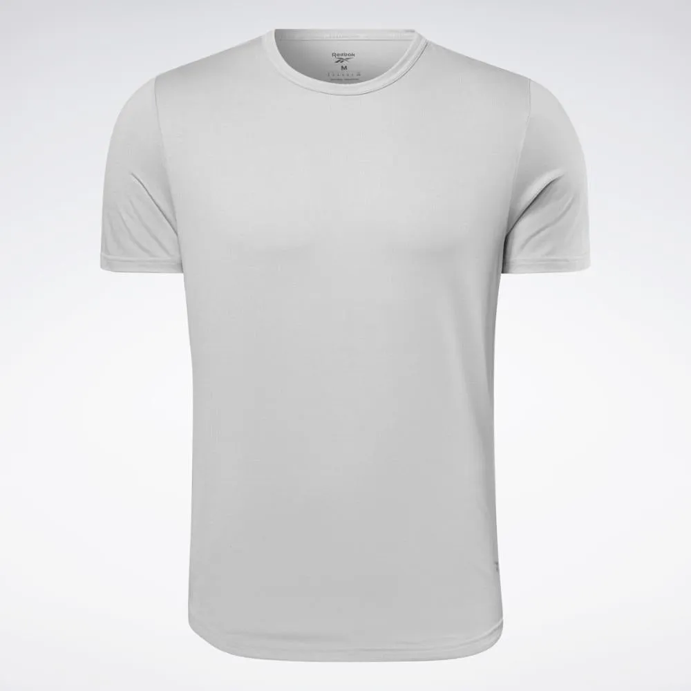 Reebok Apparel Men ACTIVCHILL+DREAMBLEND T-Shirt PURE GREY 3 sold by Reebok product image thumbnail 5