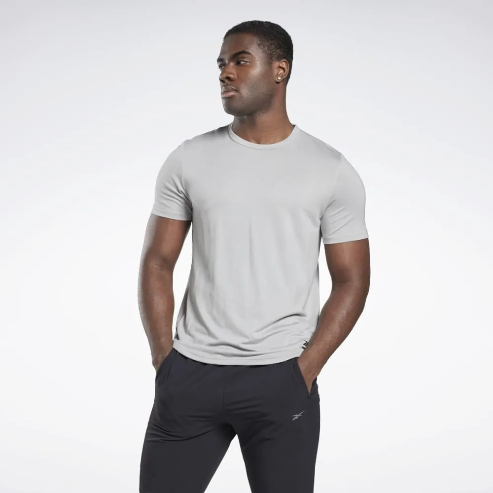 Reebok Apparel Men ACTIVCHILL+DREAMBLEND T-Shirt PURE GREY 3 sold by Reebok
