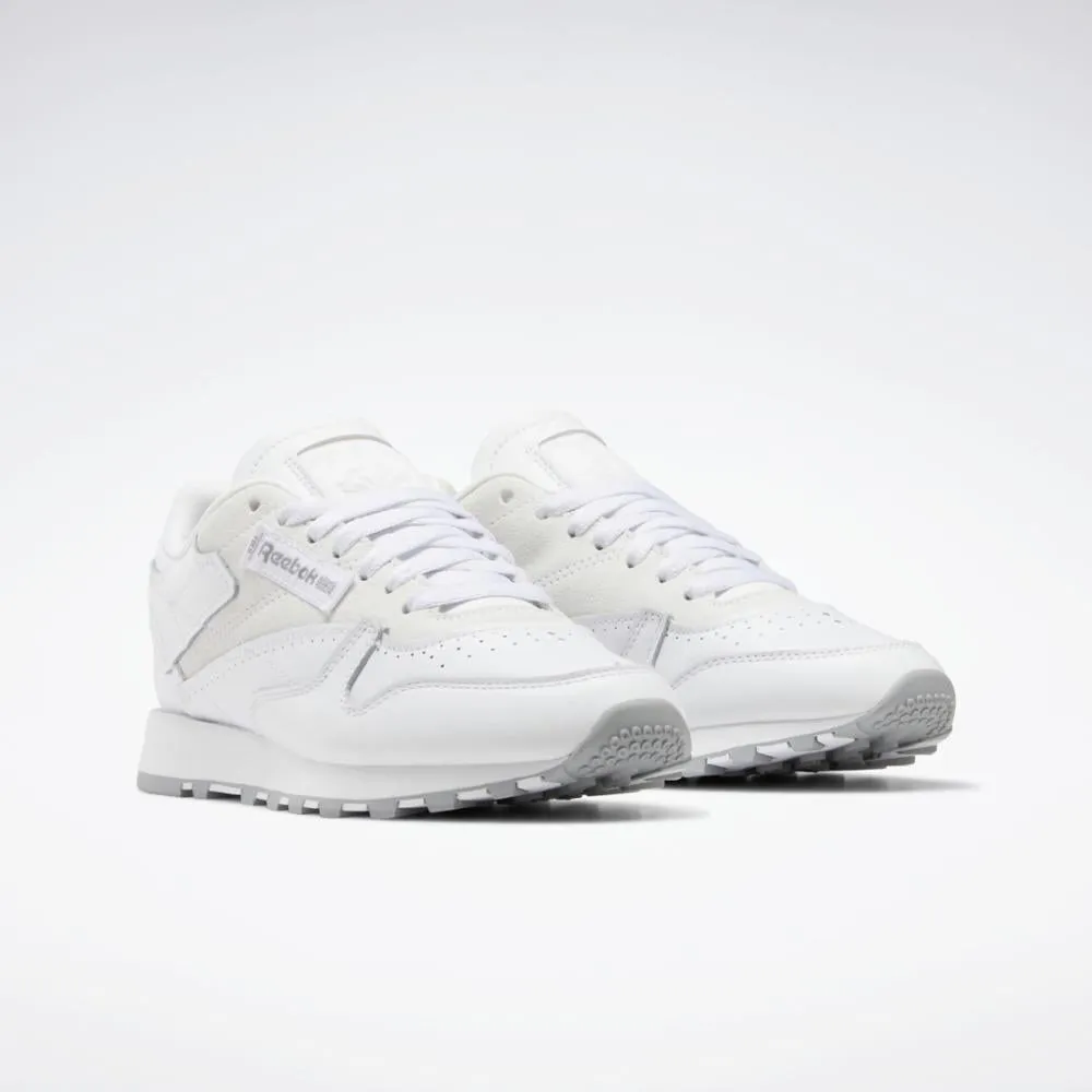 Reebok Footwear Women CLASSIC LEATHER FTWR WHT/PURE GREY 4/RHODONITE sold by Reebok product image thumbnail 3