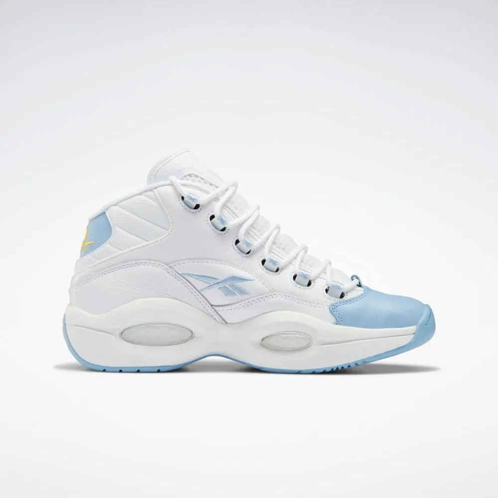 Reebok Footwear Men QUESTION MID FTWWHT/FLUBLU/TOXYEL sold by Reebok product image thumbnail 2