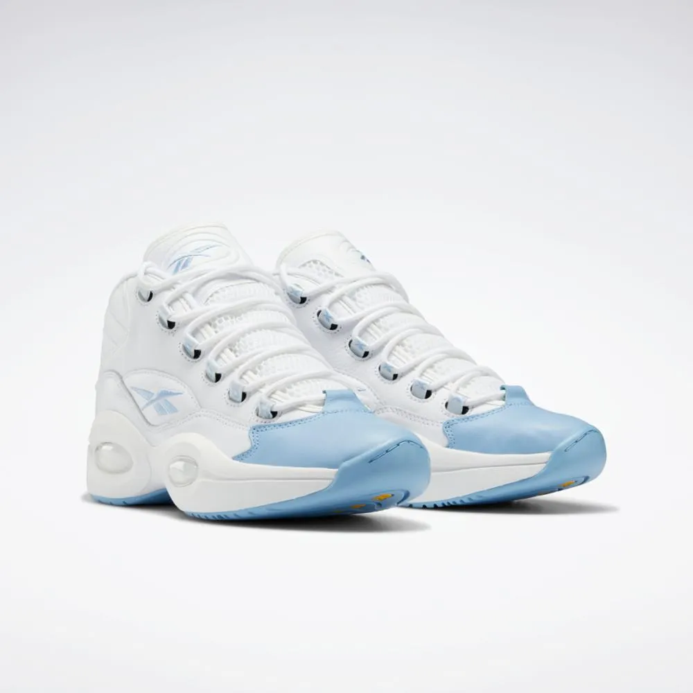 Reebok Footwear Men QUESTION MID FTWWHT/FLUBLU/TOXYEL sold by Reebok product image thumbnail 3