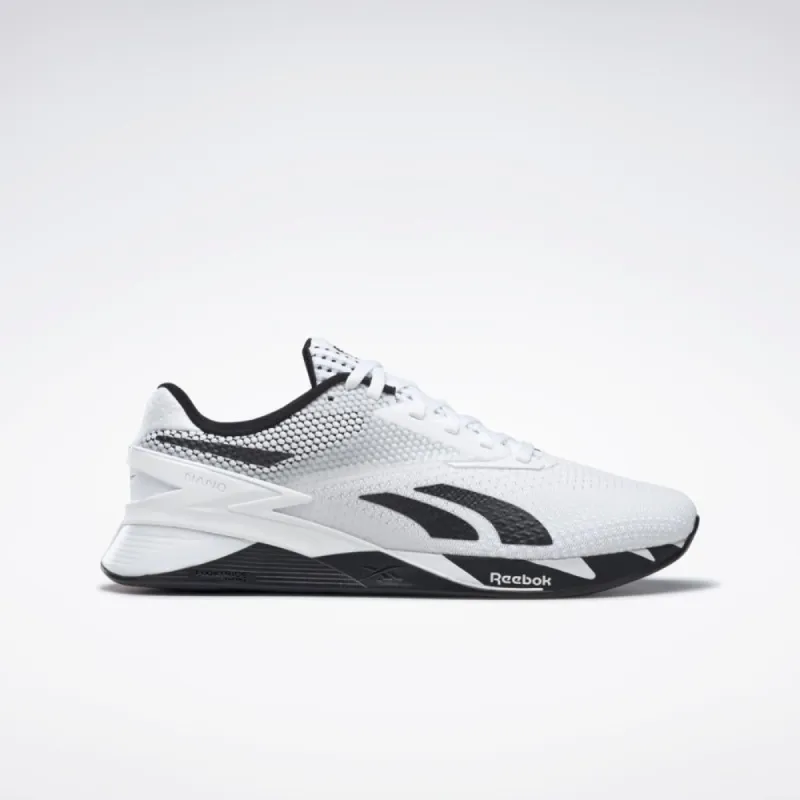 Reebok Footwear Men Nano X3 FTWWHT/CBLACK/SMAORA sold by Reebok