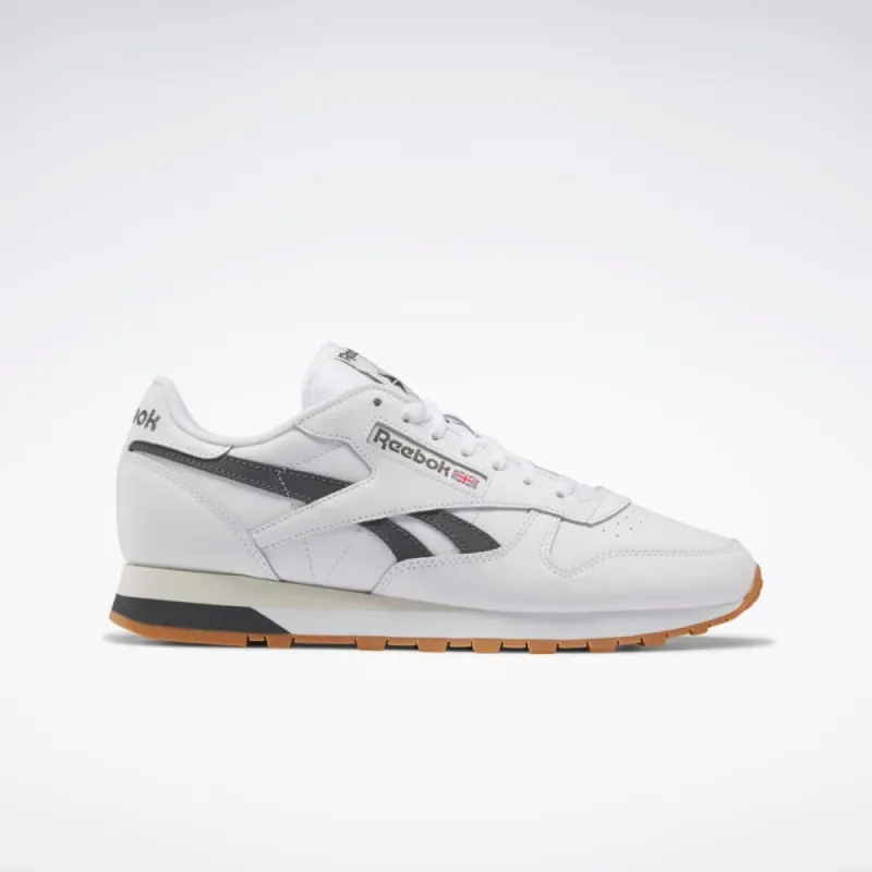 Reebok Footwear Men Classic Leather FTWWHT/PURGRY/VINCHA sold by Reebok