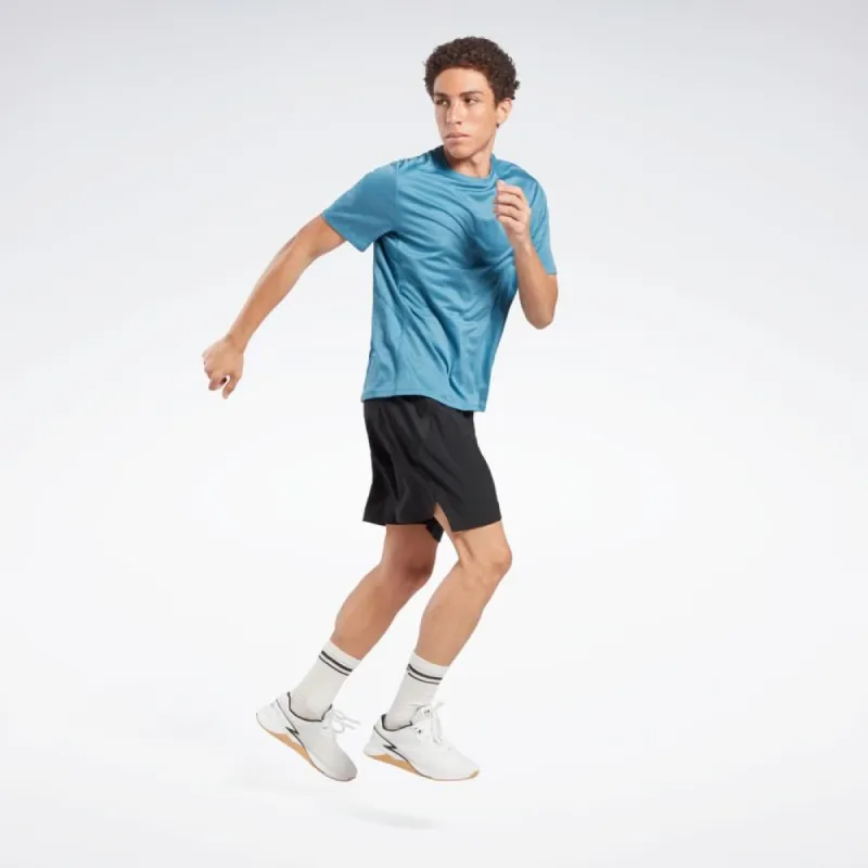 Reebok Apparel Men Mélange Athlete T-Shirt STEBLU sold by Reebok