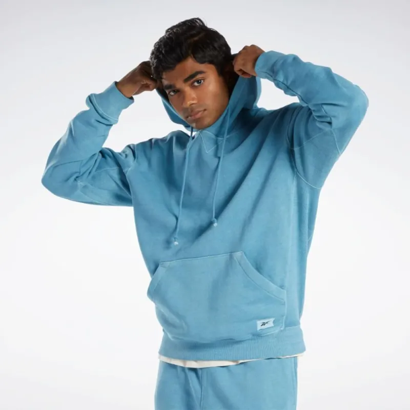 Reebok Apparel Men Classics Natural Dye Hoodie STEBLU sold by Reebok