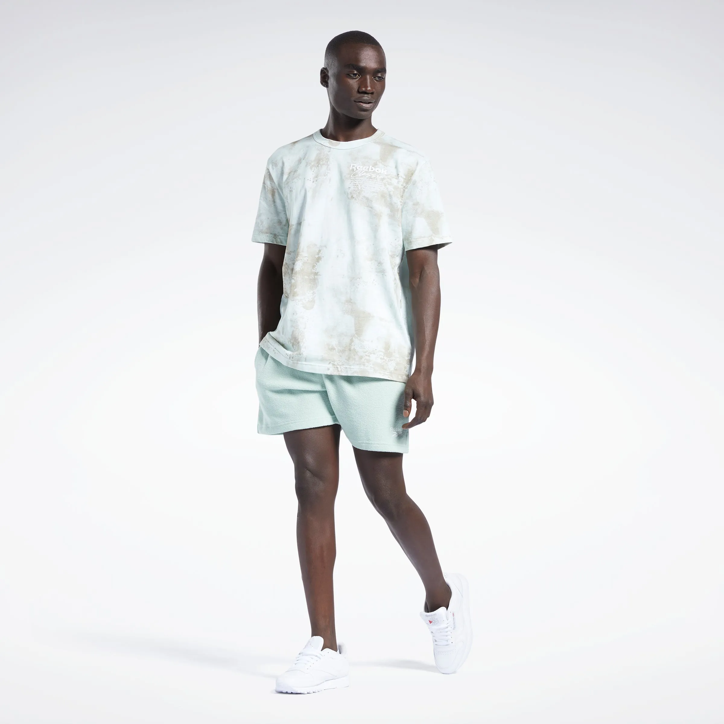 Reebok Apparel Men Classics Allover Print Graphic T-Shirt Lgtsag sold by Reebok product image thumbnail 2