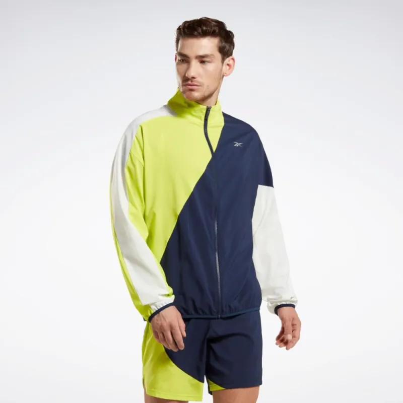 Reebok Apparel Men Running Woven Wind Jacket VECNAV sold by Reebok