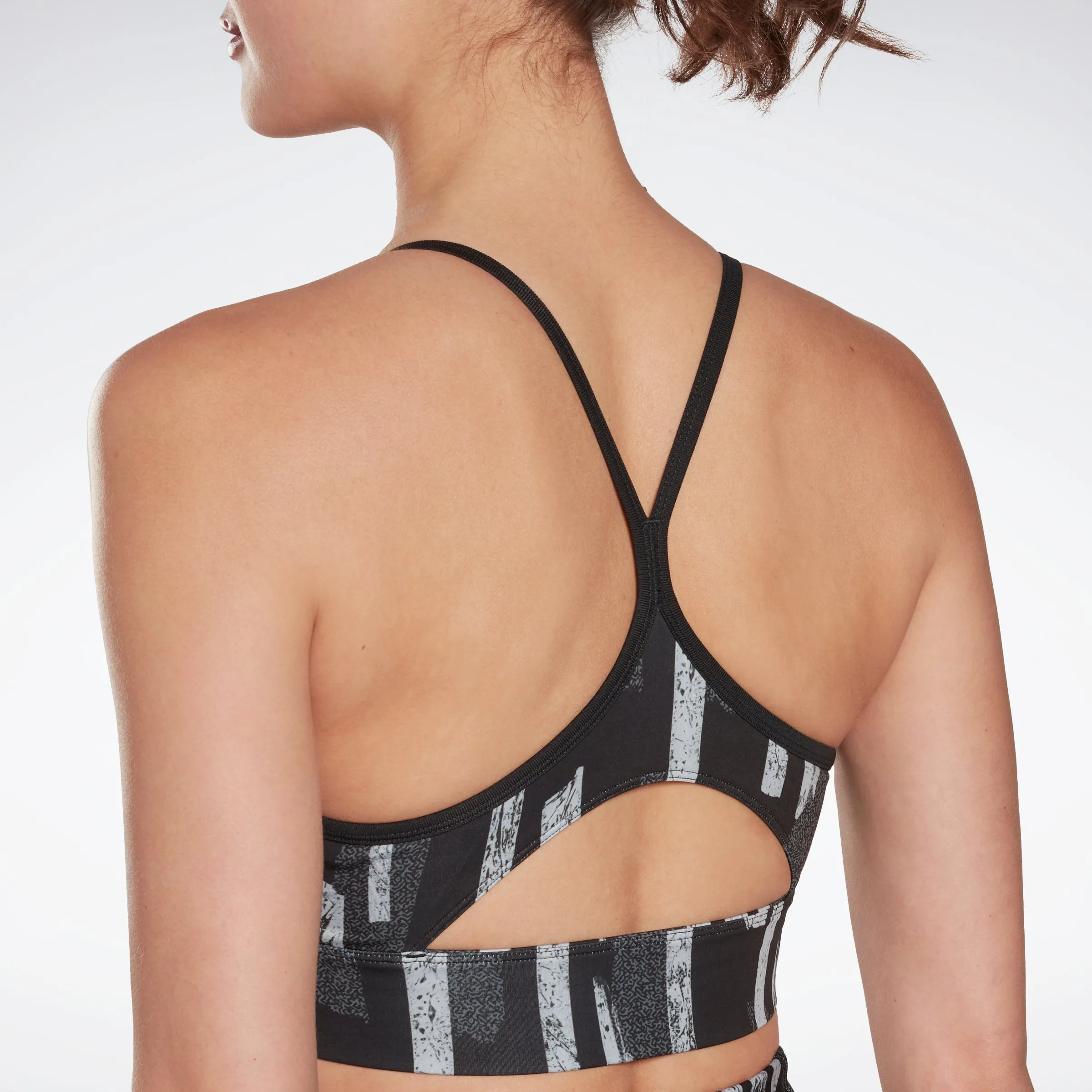 Reebok Apparel Women Myt Printed Bra Nghblk sold by Reebok product image thumbnail 5