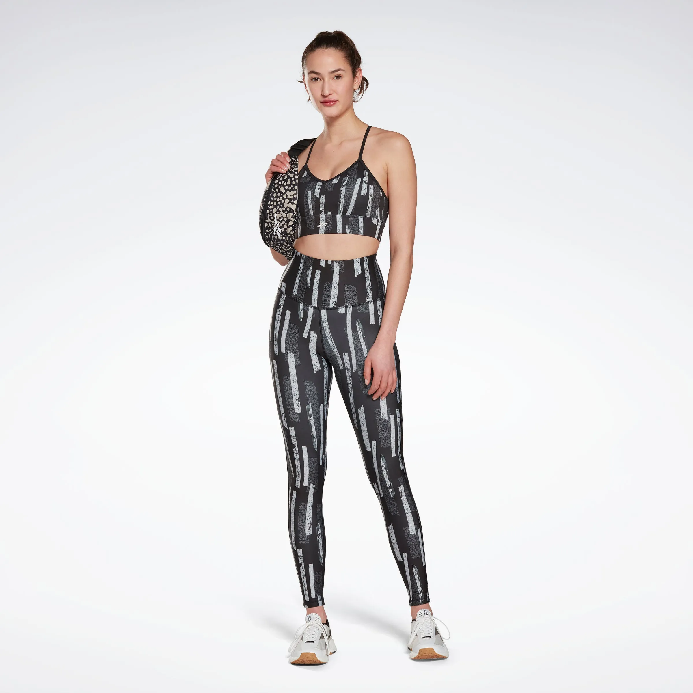 Reebok Apparel Women Myt Printed Bra Nghblk sold by Reebok product image thumbnail 2