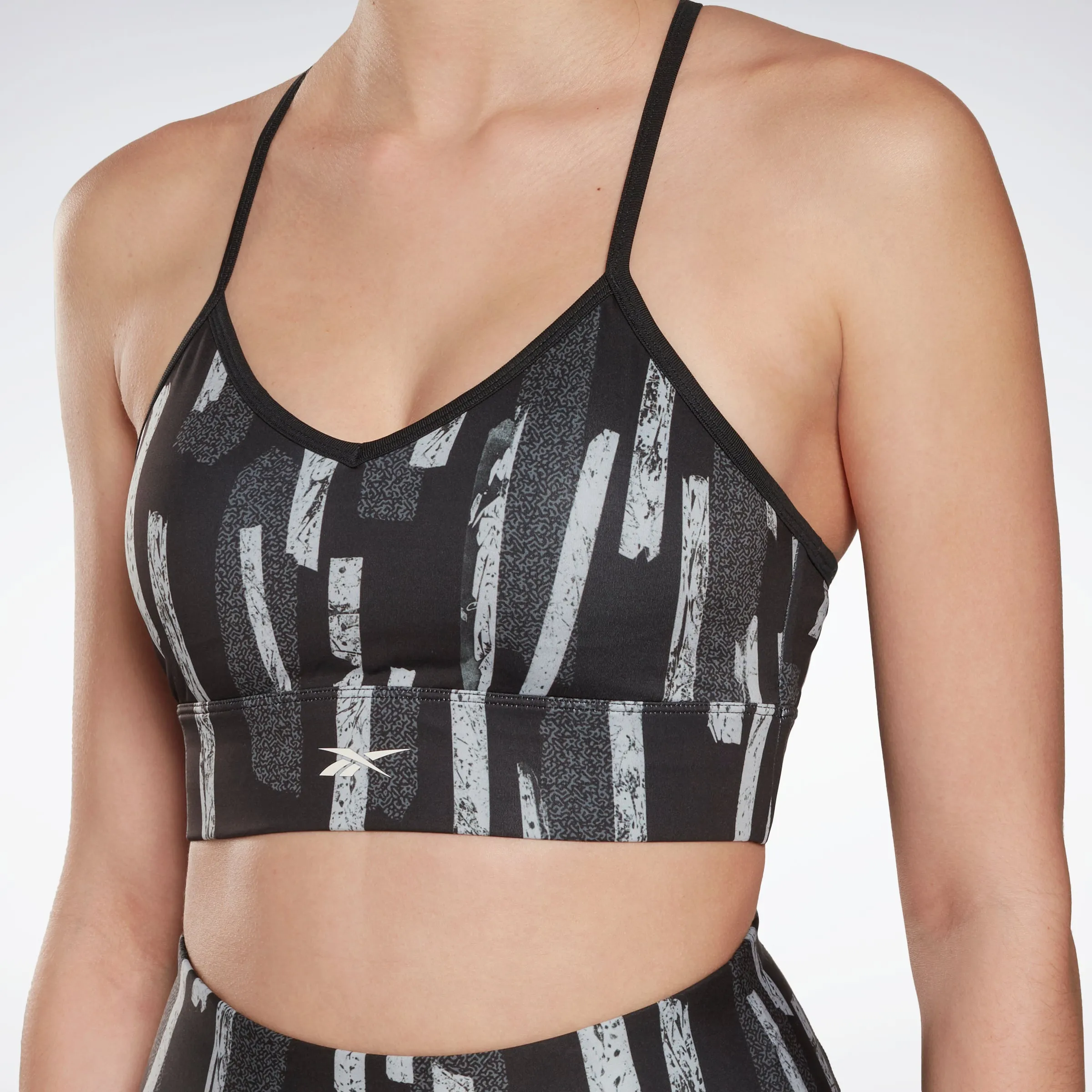 Reebok Apparel Women Myt Printed Bra Nghblk sold by Reebok product image thumbnail 4