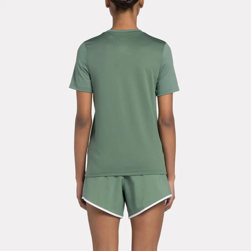 Reebok Apparel Women ID Train Speedwick T-Shirt ESCAPE GREEN sold by Reebok product image thumbnail 3