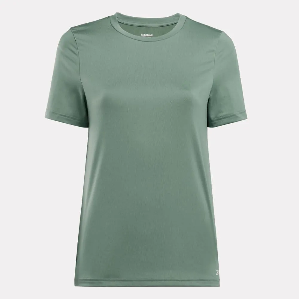 Reebok Apparel Women ID Train Speedwick T-Shirt ESCAPE GREEN sold by Reebok product image thumbnail 4