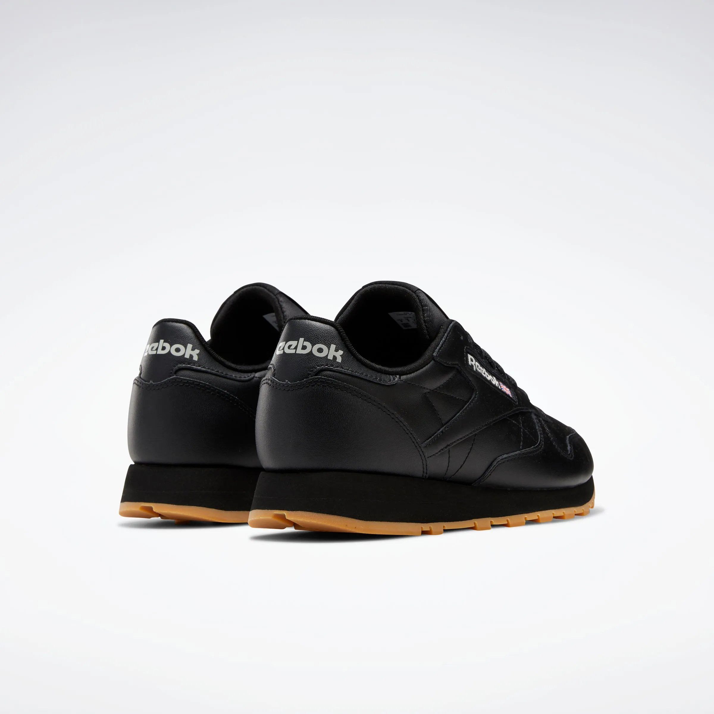 Reebok Footwear Men Classic Leather Shoes Cblack/Pugry5/Rbkg03 sold by Reebok product image thumbnail 4