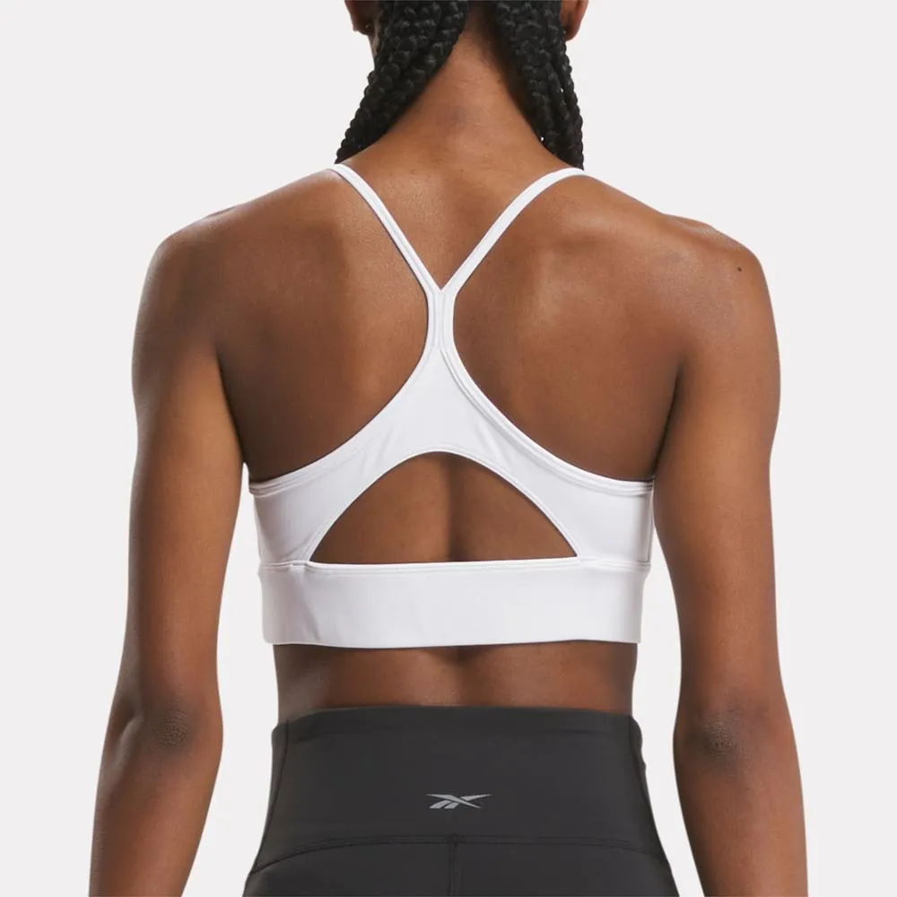 Reebok Apparel Women Workout Ready Sports Bra WHITE sold by Reebok product image thumbnail 3