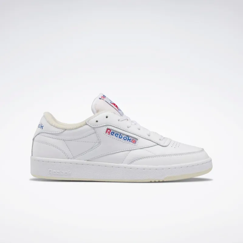 Reebok × NASA ☆ Club C 85 Zip ‘Artifact Transfer Program Reebok Unisex X Nasa Club C 85 Zip Shoes In Grey/grey/tan