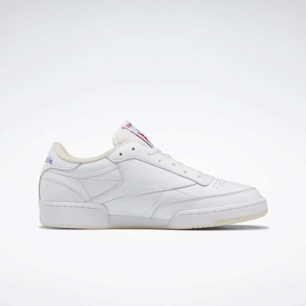 Reebok Footwear Men CLUB C 85 VINTAGE SHOES FTWWHT/ALABAS/VECBLU sold by Reebok product image thumbnail 2