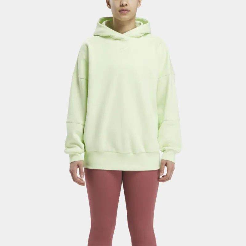 Reebok Apparel Women Lux Oversized Hoodie CITRUS GLOW sold by Reebok