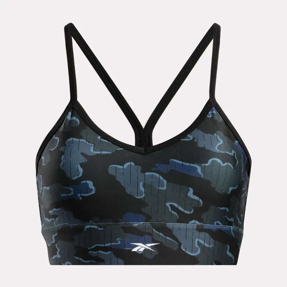 Reebok Apparel Women ID Train Camo Bra BLACK sold by Reebok product image thumbnail 5