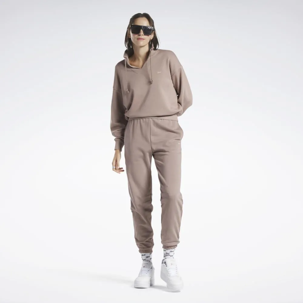Reebok Apparel Women Reebok Classics Cotton French Terry Sweatshirt TAUPE sold by Reebok product image thumbnail 2
