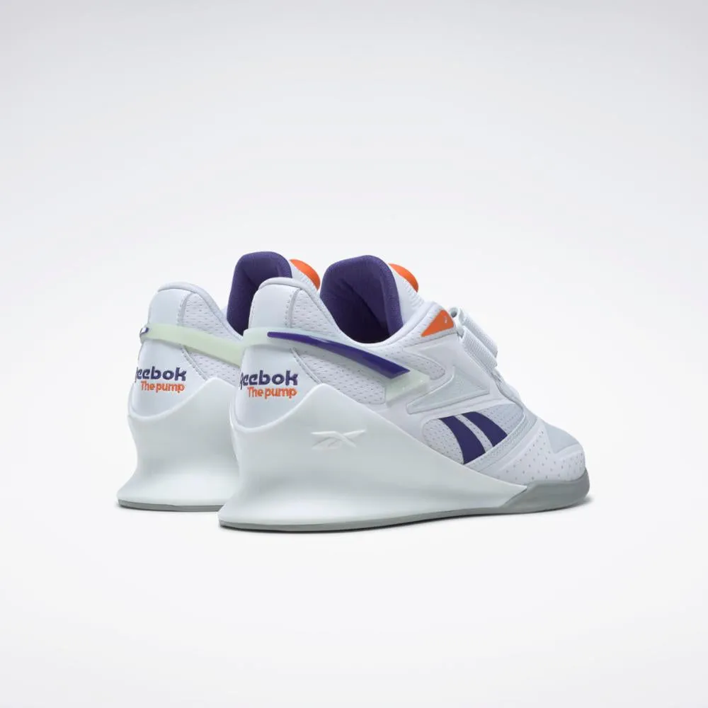 Reebok Footwear Women Legacy Lifter III Shoes FTWWHT/BOLPRP/SMAORA sold by Reebok product image thumbnail 4