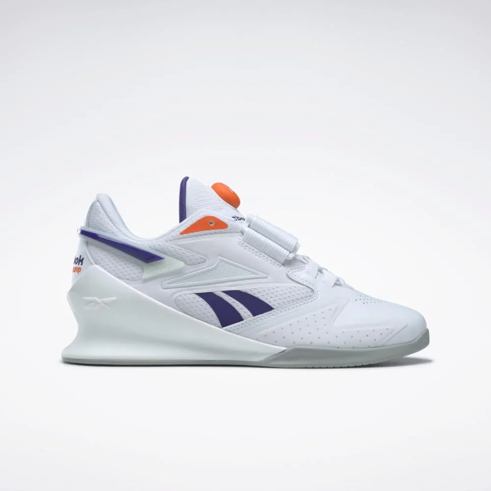 Reebok Footwear Women Legacy Lifter III Shoes FTWWHT/BOLPRP/SMAORA sold by Reebok